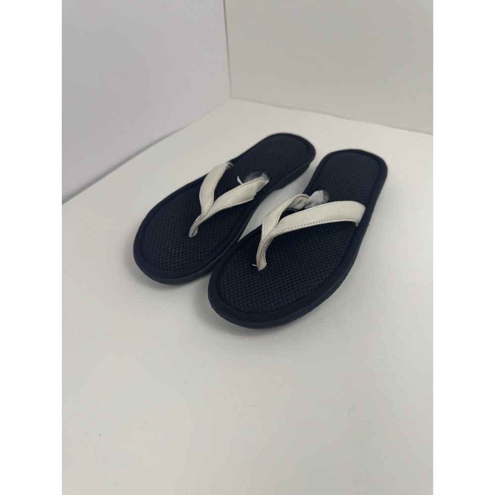 Smartdos Flip Flop Sandal Women's Size 7.5/8 White Comfortable - Picture 8 of 8